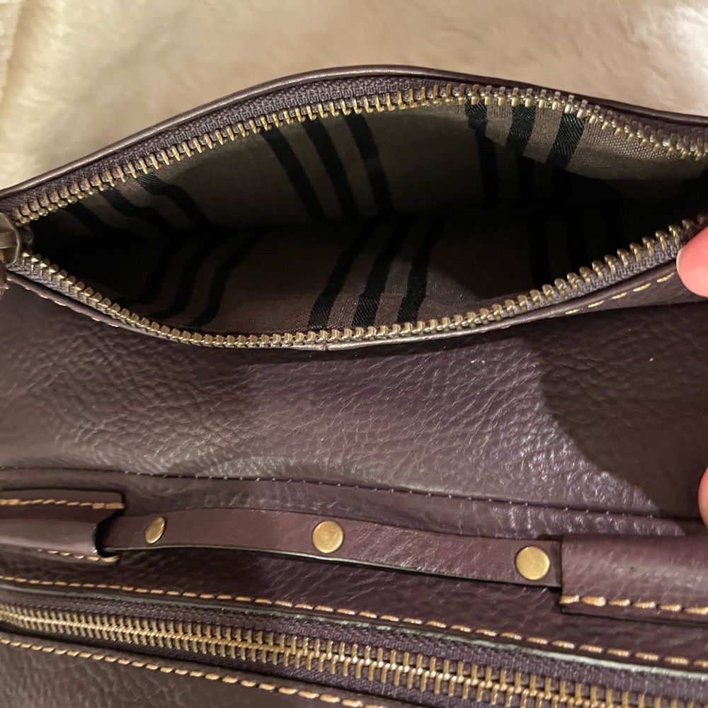 Frye Dark Brown Leather Crossbody Bag - Picture 8 of 14